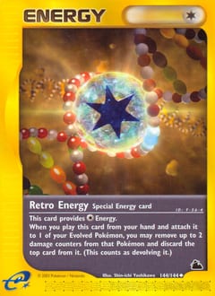 2003 Skyridge Retro Energy #144 card