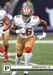 2018 Panini Base Set Reuben Foster #258 card