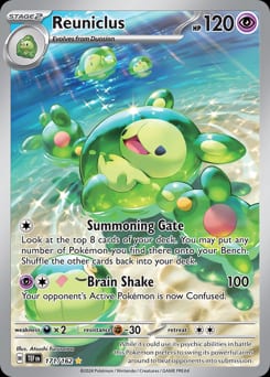 2024 Temporal Forces Reuniclus #171 card