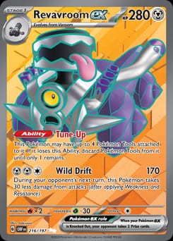 2023 Obsidian Flames Revavroom ex #216 card