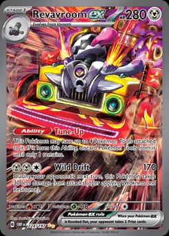 2023 Obsidian Flames Revavroom ex #224 card