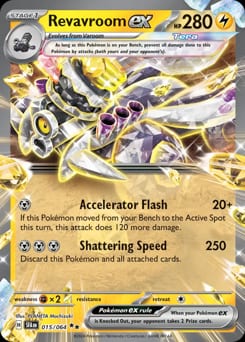 Shrouded Fable Revavroom ex #15 card