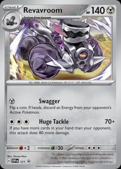 Scarlet & Violet Black Star Promos Revavroom #121 card