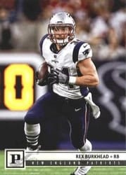 2018 Panini Base Set Rex Burkhead #195 card