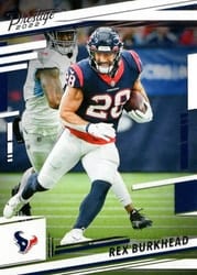 2022 Panini Prestige Base Set Rex Burkhead #116 card