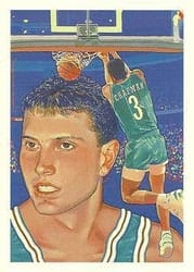 1990-91 Hoops Base Set Rex Chapman #357 card