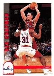 1992-93 Hoops Base Set Rex Chapman #231 card