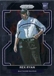 2021 Panini Prizm Base Set Rex Ryan #289 card