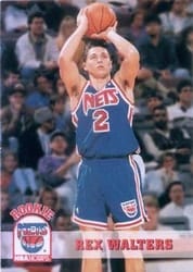 1993-94 Hoops Base Set Rex Walters #374 card