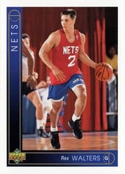 1993-94 Upper Deck Base Set Rex Walters #157 card