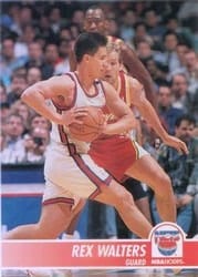 1994-95 Hoops Base Set Rex Walters #137 card