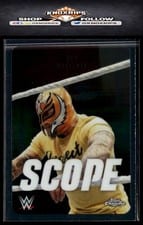 Rey Mysterio 2026 Topps Chrome WWE Scope card