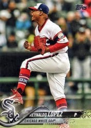 2018 Topps Update Base Set Reynaldo Lopez #US33 card