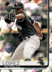2019 Topps Chrome Sapphire Edition Base Set Reynaldo Lopez #111 card