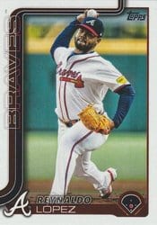 2025 Topps Base Set Reynaldo López #435 card
