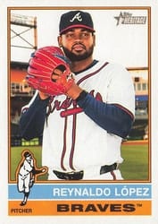2025 Topps Heritage Base Set Reynaldo López #19 card