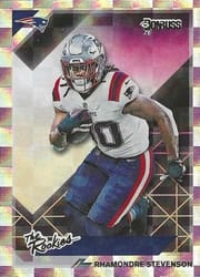 2021 Donruss The Rookies Rhamondre Stevenson #TR-RST card