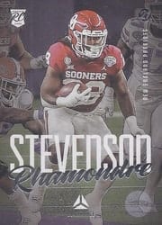 2021 Panini Luminance Base Set Rhamondre Stevenson #132 card