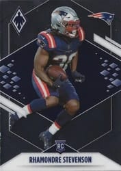 2021 Panini Phoenix Base Set Rhamondre Stevenson #133 card