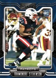 2021 Panini Playbook Base Set Rhamondre Stevenson #133 card