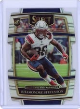 2021 Panini Select Rhamondre Stevenson #75 card