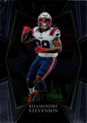 2021 Panini Select Base Set Rhamondre Stevenson #175 card