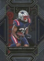 2021 Panini Select Base Set Rhamondre Stevenson #275 card