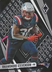 2023 Panini Phoenix Base Set Rhamondre Stevenson #45 card