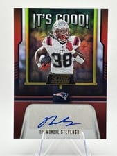 2023 Score It's Good! Autographs Rhamondre Stevenson #IG-RS card
