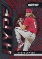 2024 Panini Prizm Hype Rhett Lowder #15 card