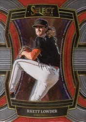 2024 Panini Select Phenomenon Rhett Lowder #25 card