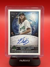 2024 Topps Pro Debut Future Cornerstones Autographs Rhett Lowder #FCA-RL card