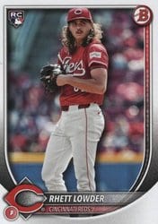 2025 Bowman Base Set Rhett Lowder #6 card