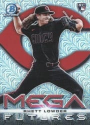 2025 Bowman Futures Rhett Lowder #BMF-8 card
