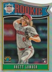 2025 Bowman Rookie of the Year Favorites Rhett Lowder #ROY-11 card
