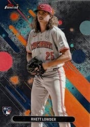 2025 Finest Base Set Rhett Lowder #36 card