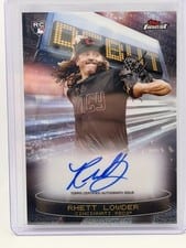 2025 Finest Debut Autographs Rhett Lowder #DAV-RL card