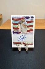 2025 Topps Archives 1995 Topps Cyberstats Autographs Rhett Lowder #95CA-RL card