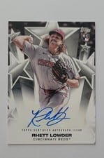 2025 Topps Baseball Stars Autographs Rhett Lowder #BSA-RL card
