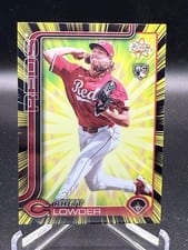 2025 Topps Chrome Radiating Rookies Rhett Lowder #RR-2 card