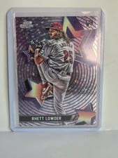 2025 Topps Cosmic Chrome StarFractor Rhett Lowder #SF-75 card