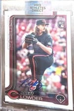 2025 Topps Real One Autographs Rhett Lowder #205 card