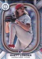 2025 Topps Tribute Base Set Rhett Lowder #99 card