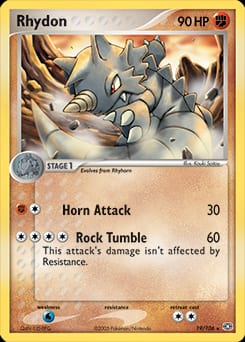 Emerald Rhydon #19 card