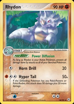 Hidden Legends Rhydon #46 card