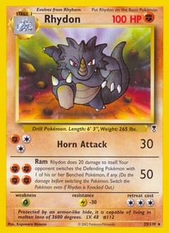 Legendary Collection Rhydon #35 card