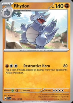 2024 Stellar Crown Rhydon #75 card