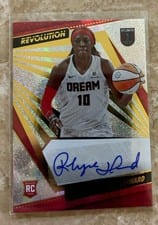 2022 Panini Revolution WNBA Autographs Rhyne Howard #AG-RHW card