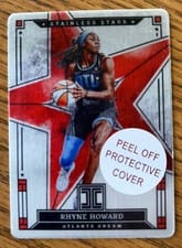 2025 Panini Impeccable WNBA Stainless Stars Rhyne Howard #7 card