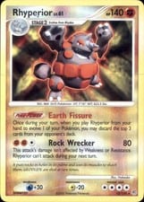 Diamond & Pearl Rhyperior #12 card
